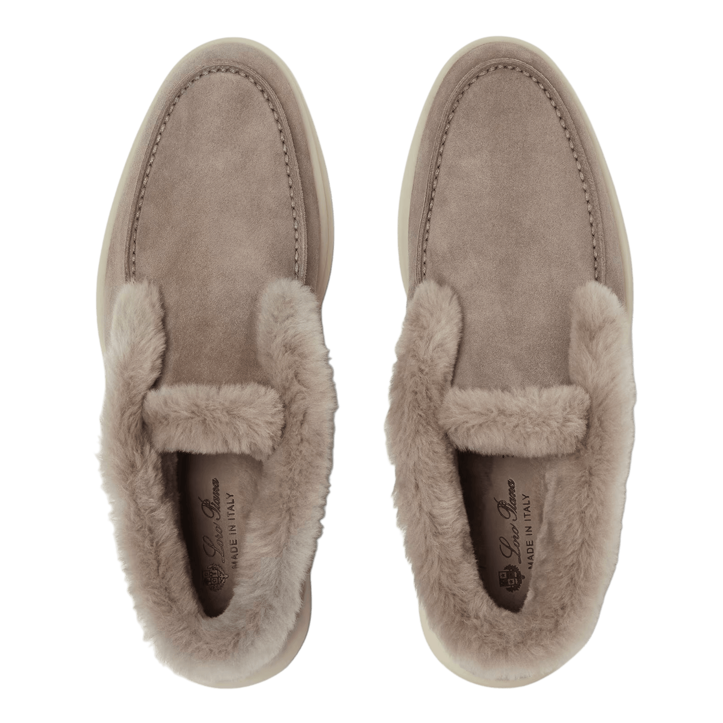 Loro Piana Women's Open Walk Ankle Boot (Suede with Beaver Fur)