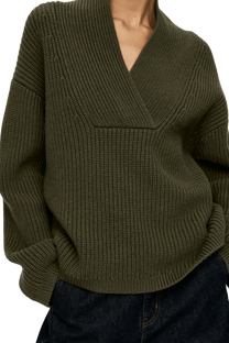 <tc>Arket</tc> سترة نسائية بياقة شال