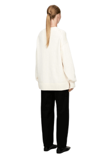 <tc>Arket</tc> Jersey holgado de lana y algodón para mujer