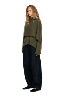 Arket Women's Wool Scarf Jumper