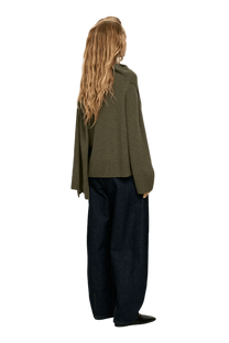 Arket Women's Wool Scarf Jumper