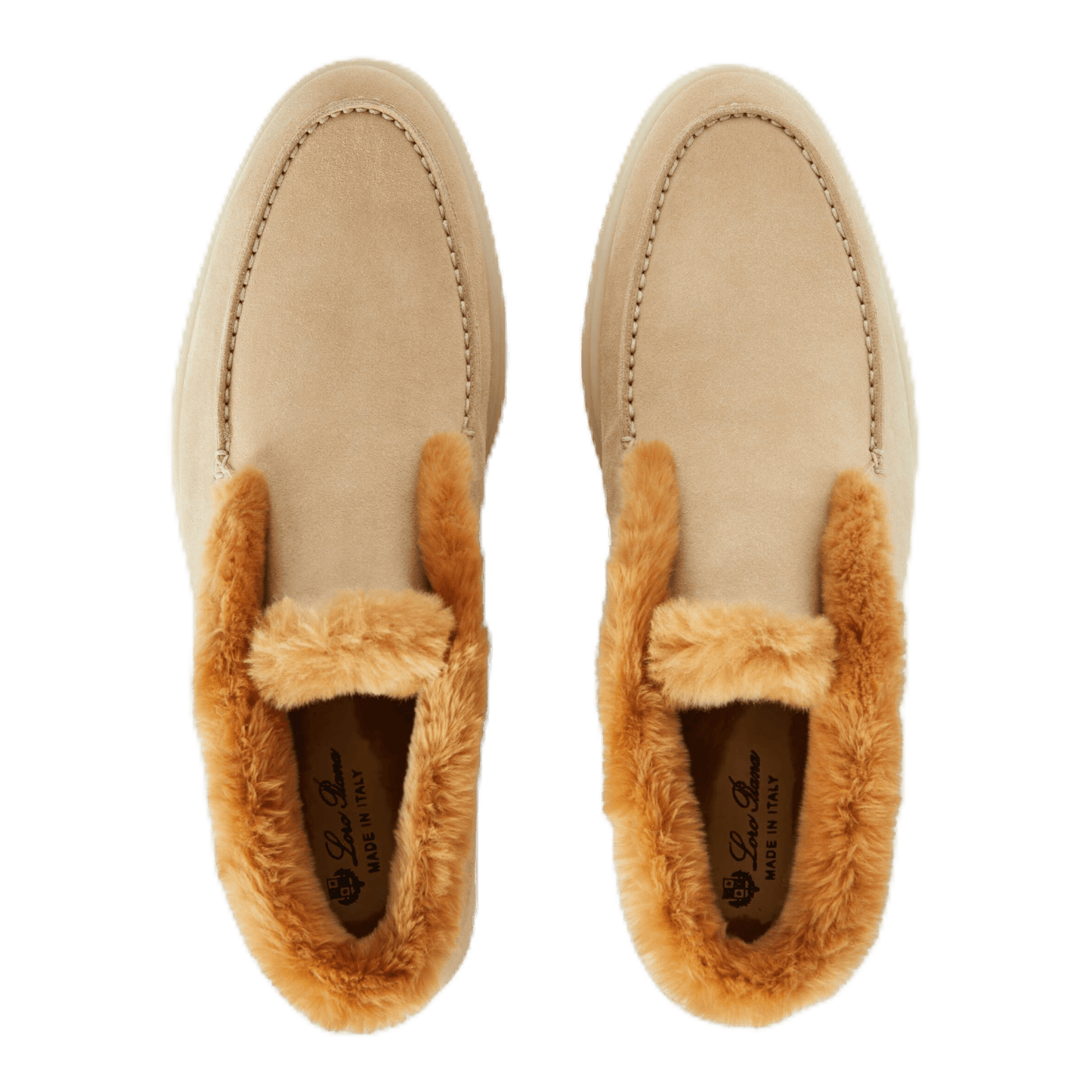 Loro Piana Women's Open Walk Ankle Boot (Suede with Beaver Fur)