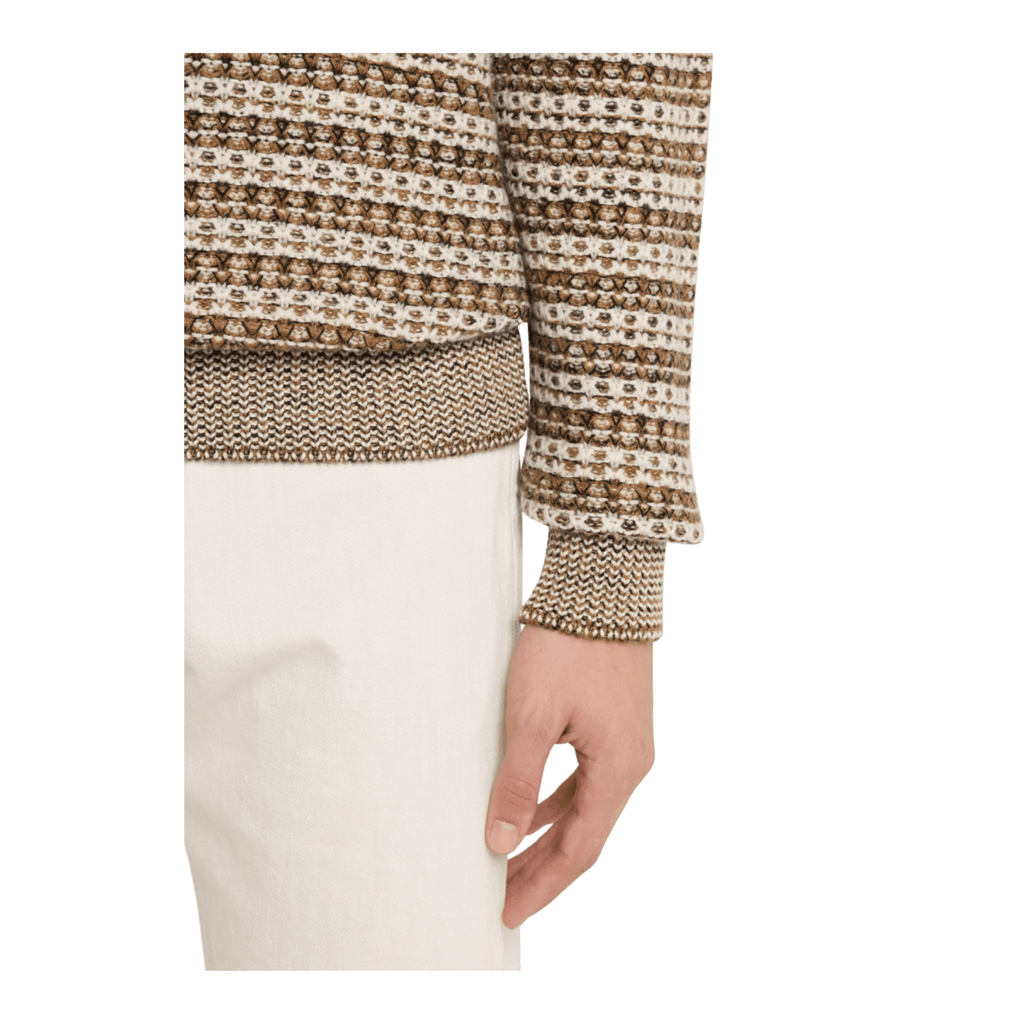 <tc>Loro Piana</tc> Suéter de cuello redondo de punto de cachemira Mancora para hombre