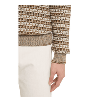 <tc>Loro Piana</tc> Suéter de cuello redondo de punto de cachemira Mancora para hombre