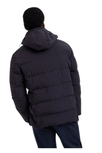Brunello Cucinelli Men's Bonded Taffeta Down Jacket With Detachable Hood