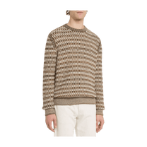 <tc>Loro Piana</tc> Suéter de cuello redondo de punto de cachemira Mancora para hombre