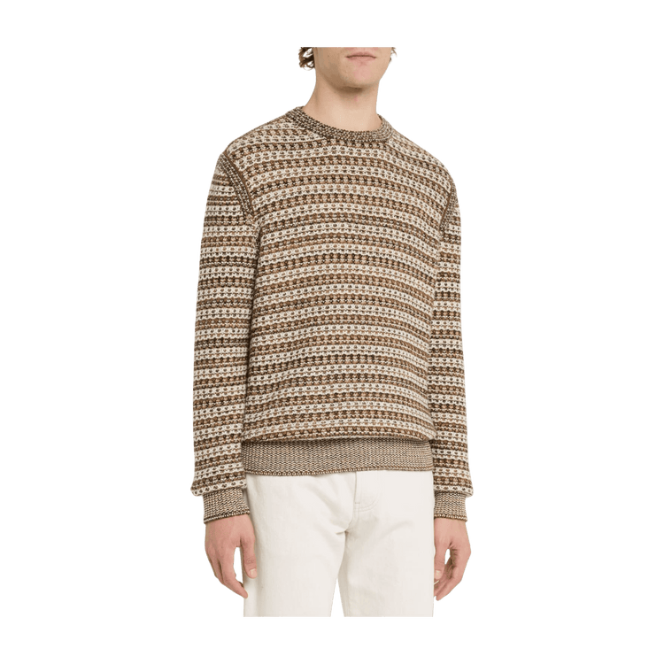 <tc>Loro Piana</tc> Suéter de cuello redondo de punto de cachemira Mancora para hombre