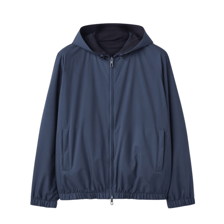 <tc>Loro Piana</tc> Chaqueta bomber con capucha para hombre
