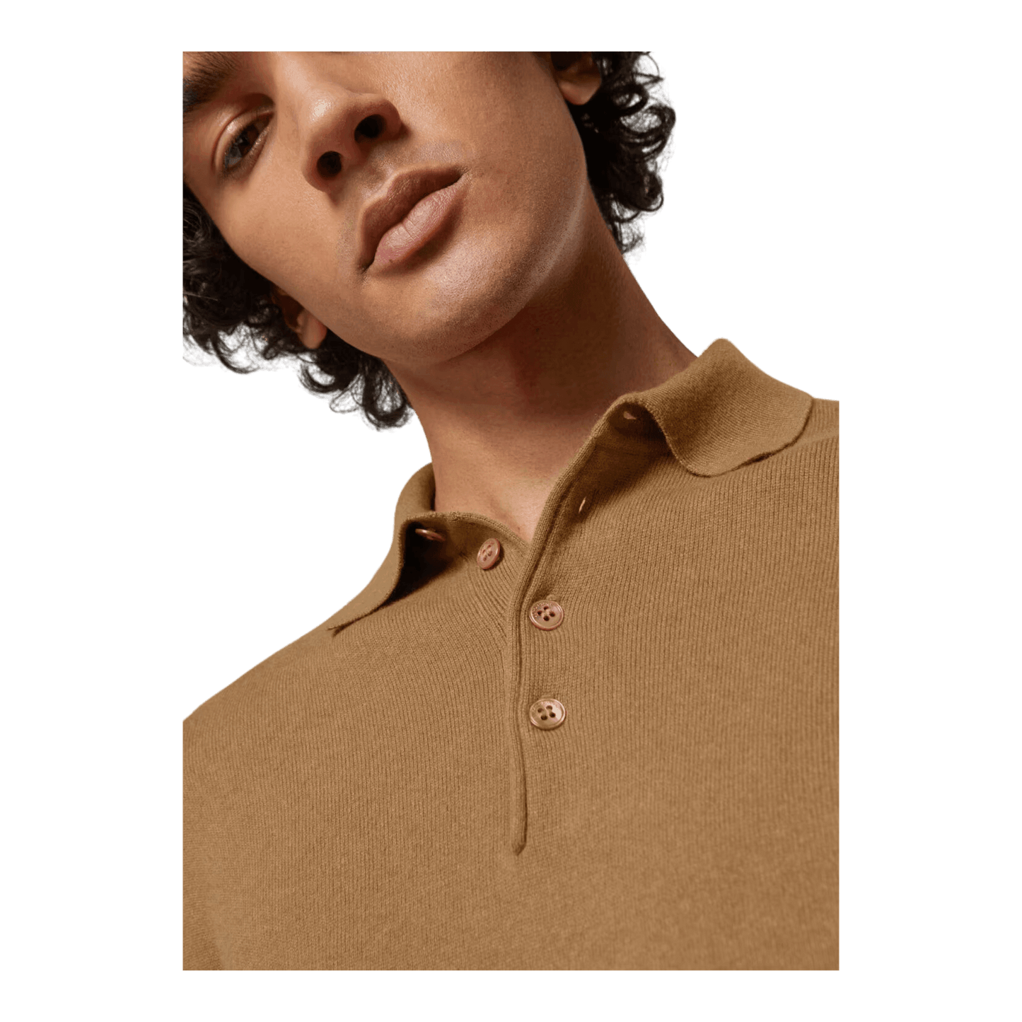 Loro Piana Men's Vicuña Polo Shirt