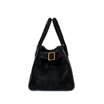 The Row Soft Margaux 10 Bag in Suede