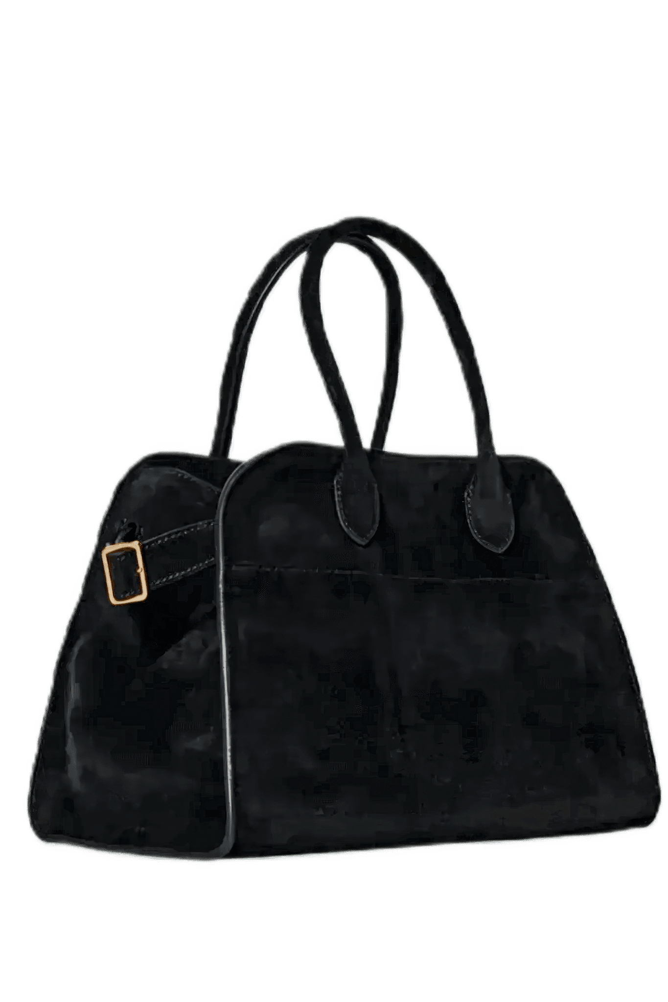 【THE ROW】ザ ロウ Soft Margaux 10 Bag in Suede ハンドバッグ Soft Margaux 10 Bag Black in Leather – The Row