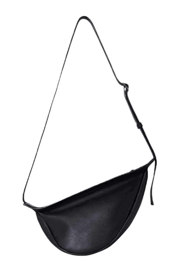 The Row Small Slouchy Banana Bag in Leather – Kinship The Row Small Slouchy Banana Bag in Leather – Kinship