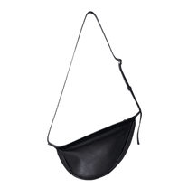 The Row Small Slouchy Banana Bag in Leather
