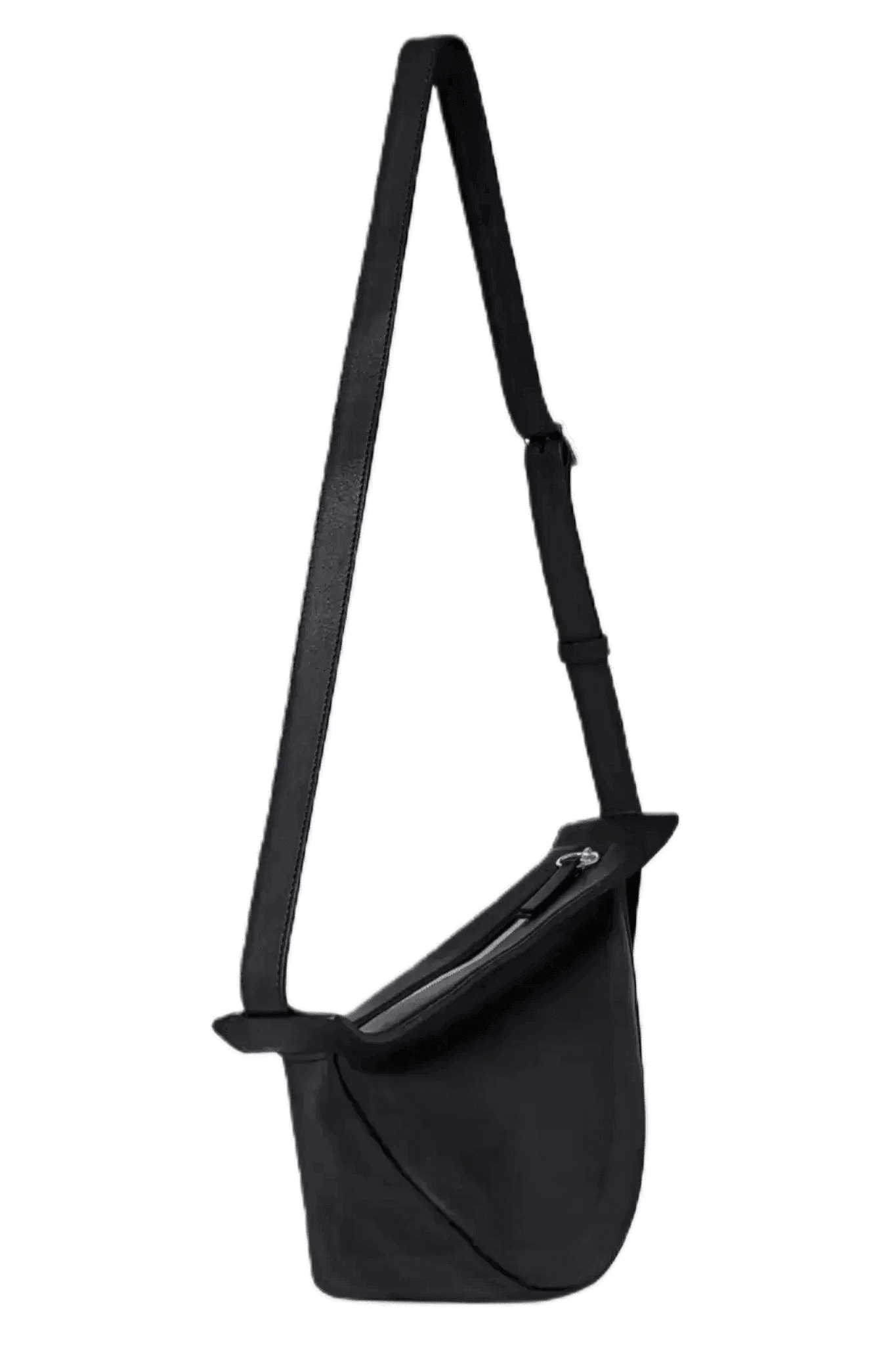 <tc>The Row</tc> Bolso banana pequeño y holgado de piel