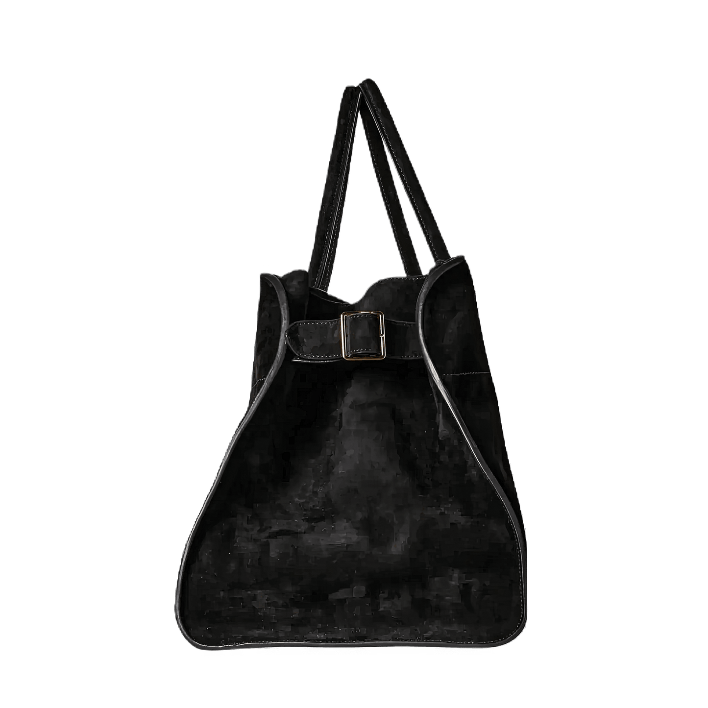 The Row Soft Margaux 17 Bag in Suede