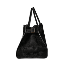 The Row Soft Margaux 17 Bag in Suede