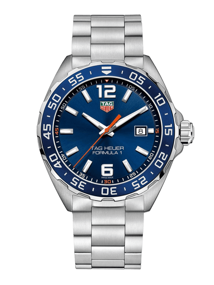 <tc>TAG Heuer</tc> 一級方程式男士石英藍鋼 43 毫米腕錶