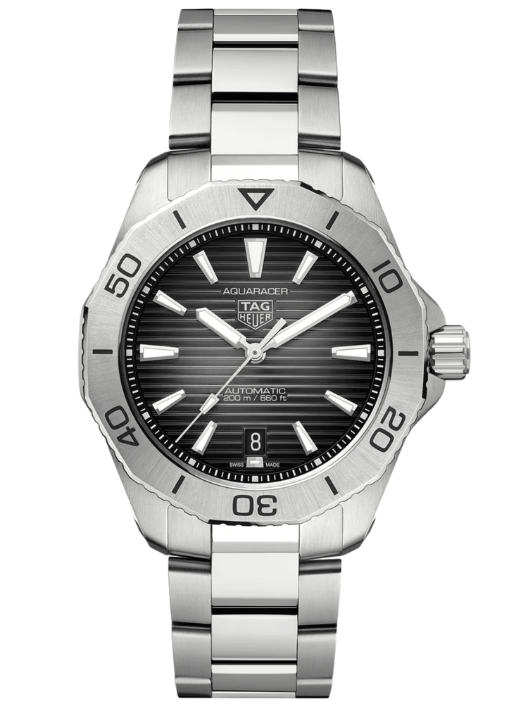 TAG Heuer Aquaracer Professional 200 Date 40mm Black Dial Men's Watch