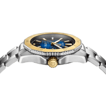 TAG Heuer Aquaracer Professional 200 Date 40mm 18k Gold Blue Dial Men's Watch