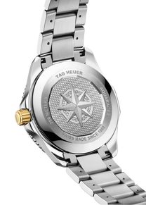 TAG Heuer Aquaracer Professional 200 Date 40mm 18k Gold Blue Dial Men's Watch