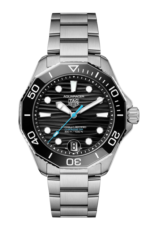 TAG Heuer Aquaracer Professional 300 Date 42mm Black Dial Men's Watch