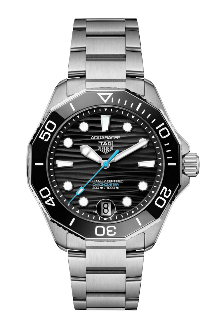 TAG Heuer Aquaracer Professional 300 Date 42mm Black Dial Men's Watch