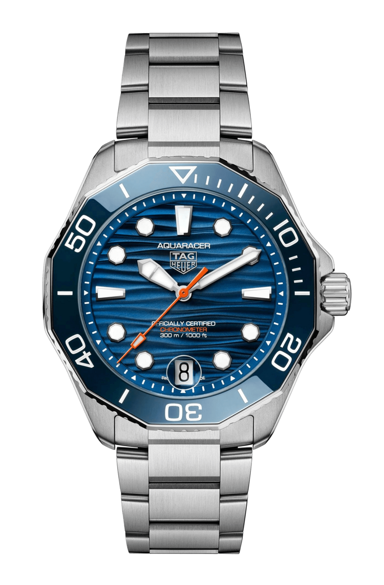 TAG Heuer Aquaracer Professional 300 Date 42mm Blue Dial Men's Watch