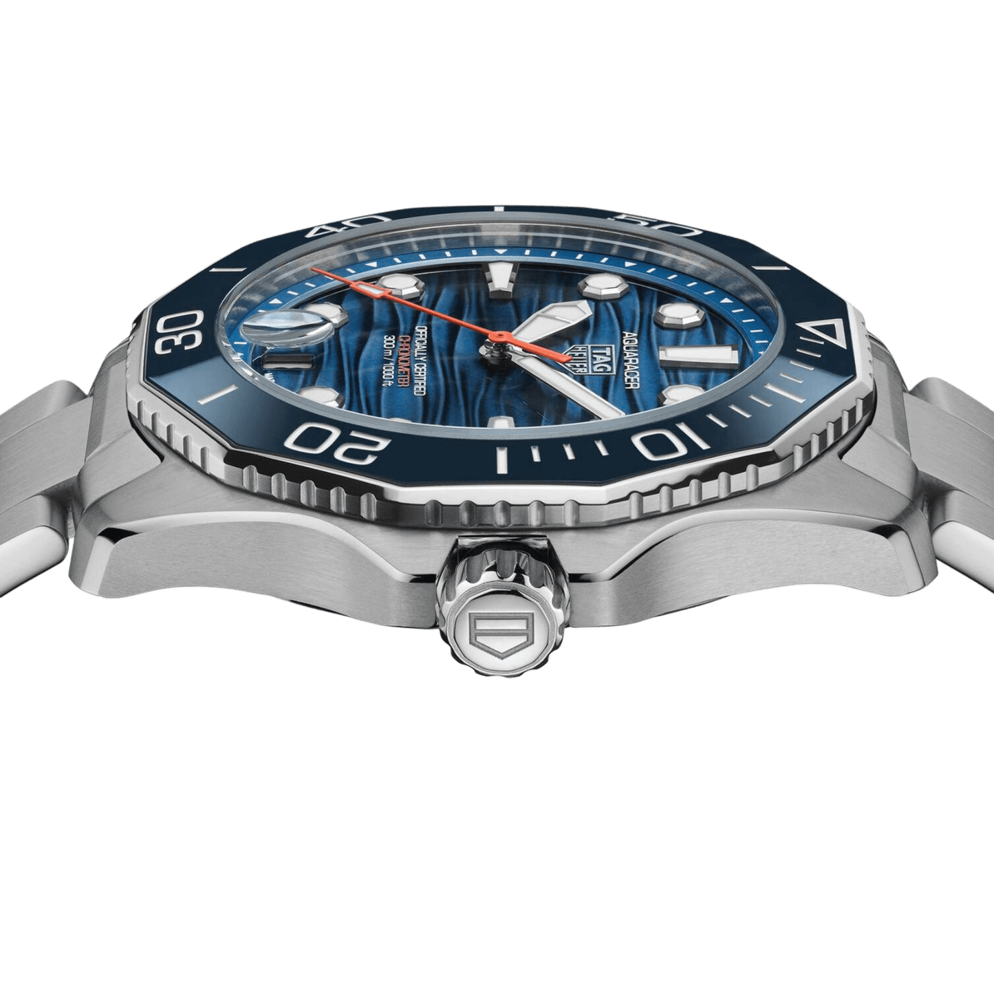 TAG Heuer Aquaracer Professional 300 Date 42mm Blue Dial Men's Watch