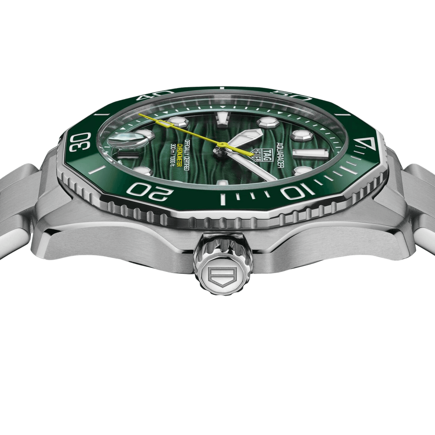 TAG Heuer Aquaracer Professional 300 Date 42mm Green Dial Men's Watch