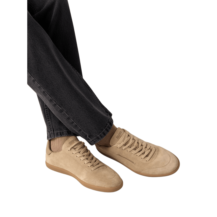 Zegna Men's 232 Suede Sneakers