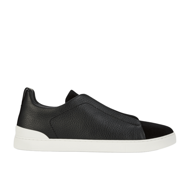 Zegna Men's Leather and Suede Triple Stitch Sneakers