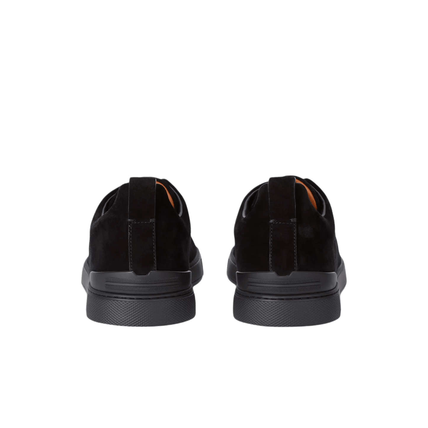 Zegna Men's Suede Triple Stitch Sneakers