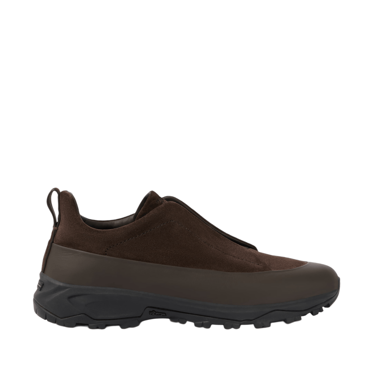 Zegna Men's Triple Stitch Monte Suede Sneakers