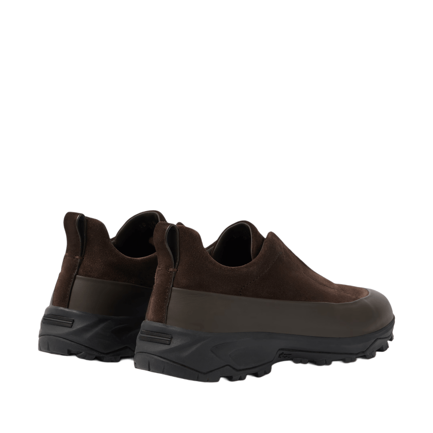 Zegna Men's Triple Stitch Monte Suede Sneakers
