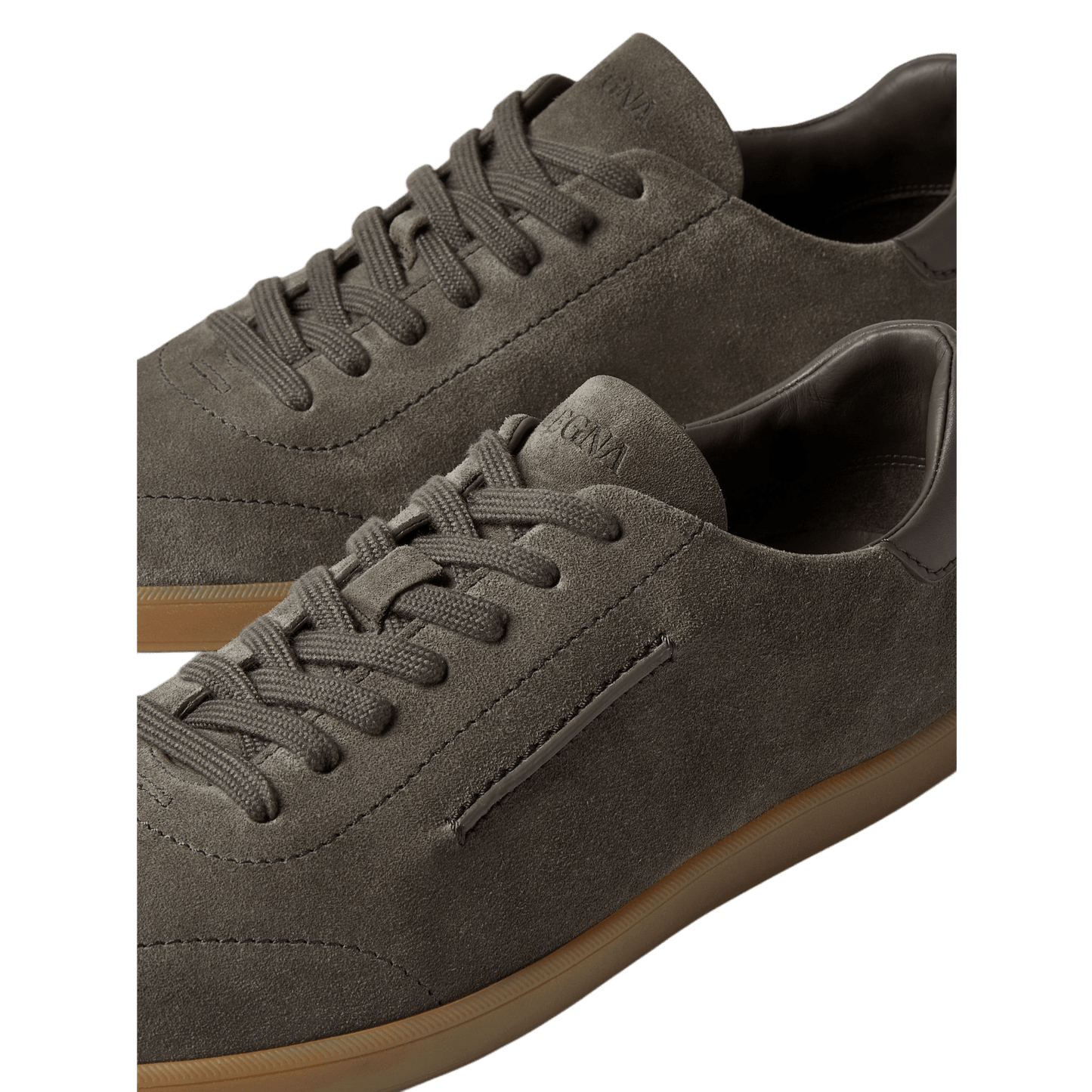 Zegna Men's 232 Suede Sneakers