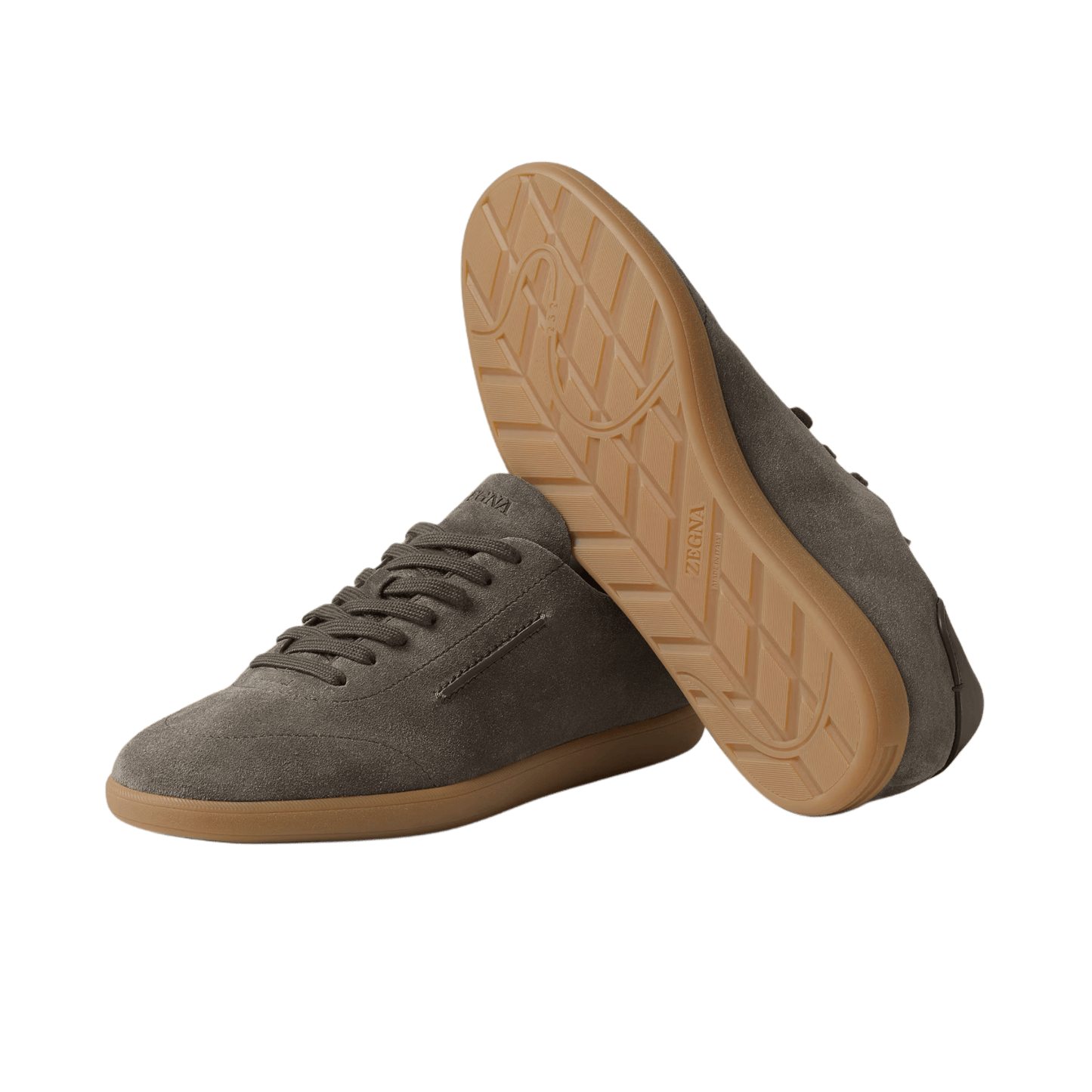 Zegna Men's 232 Suede Sneakers