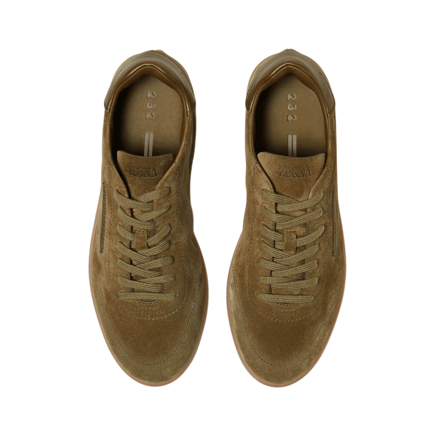 Zegna Men's 232 Suede Sneakers