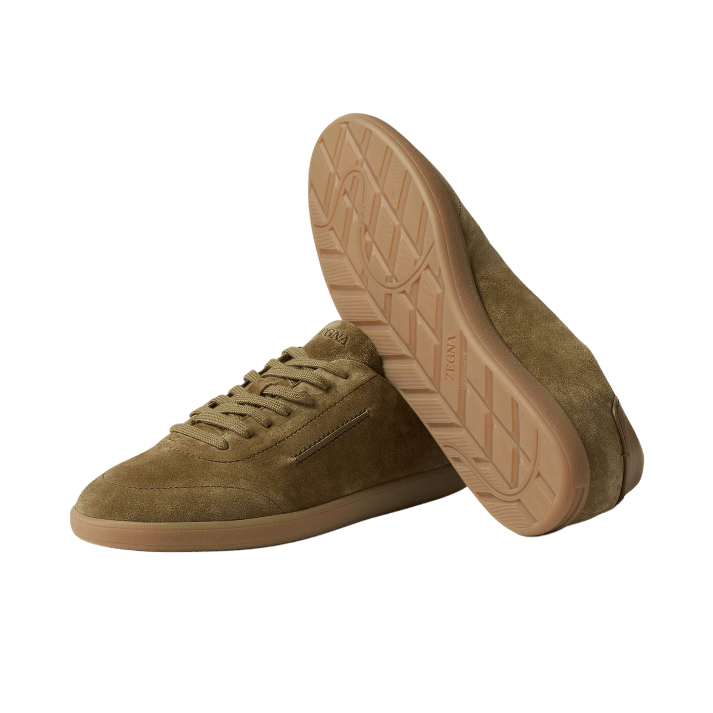 Zegna Men's 232 Suede Sneakers