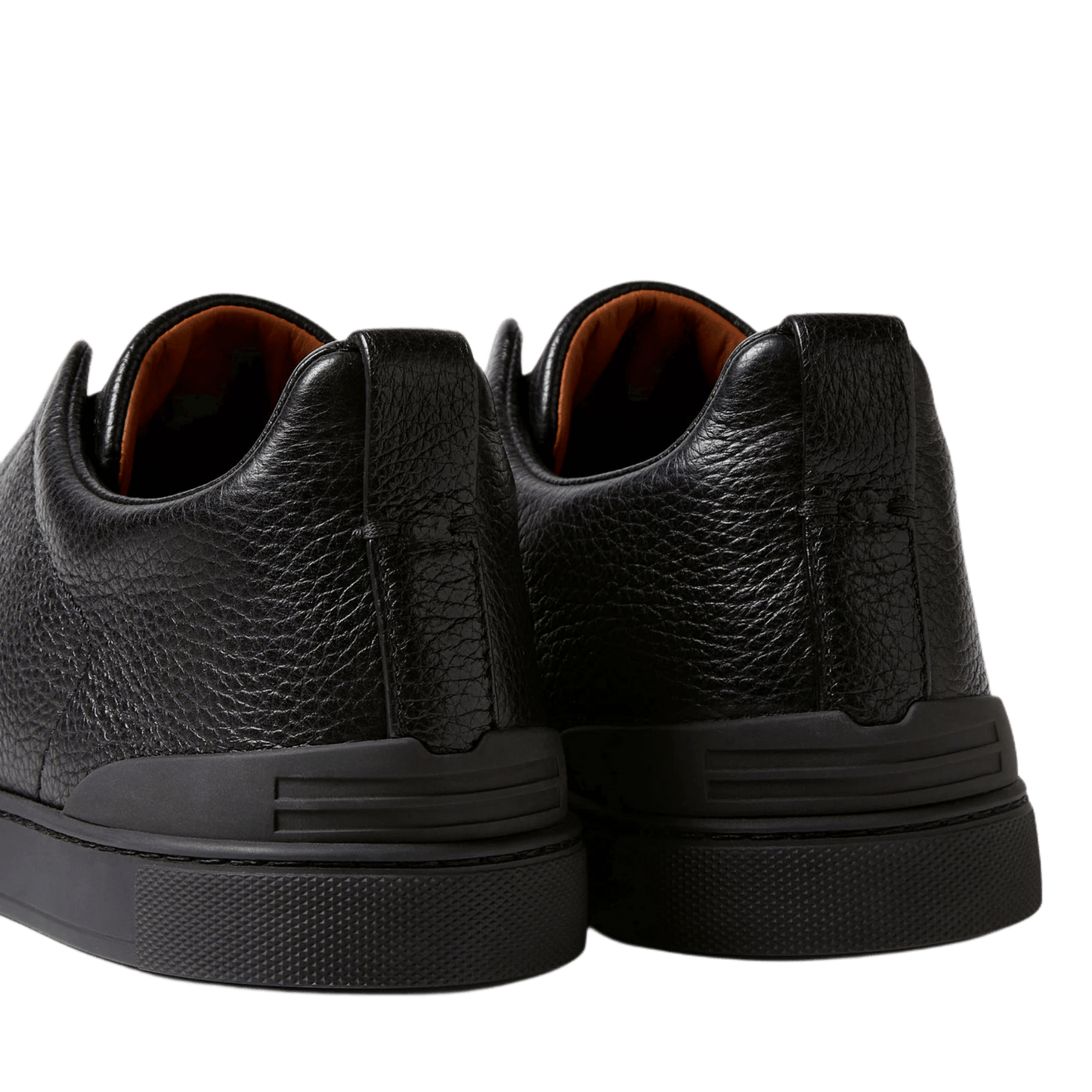 Zegna Men's Deerskin Triple Stitch Sneakers