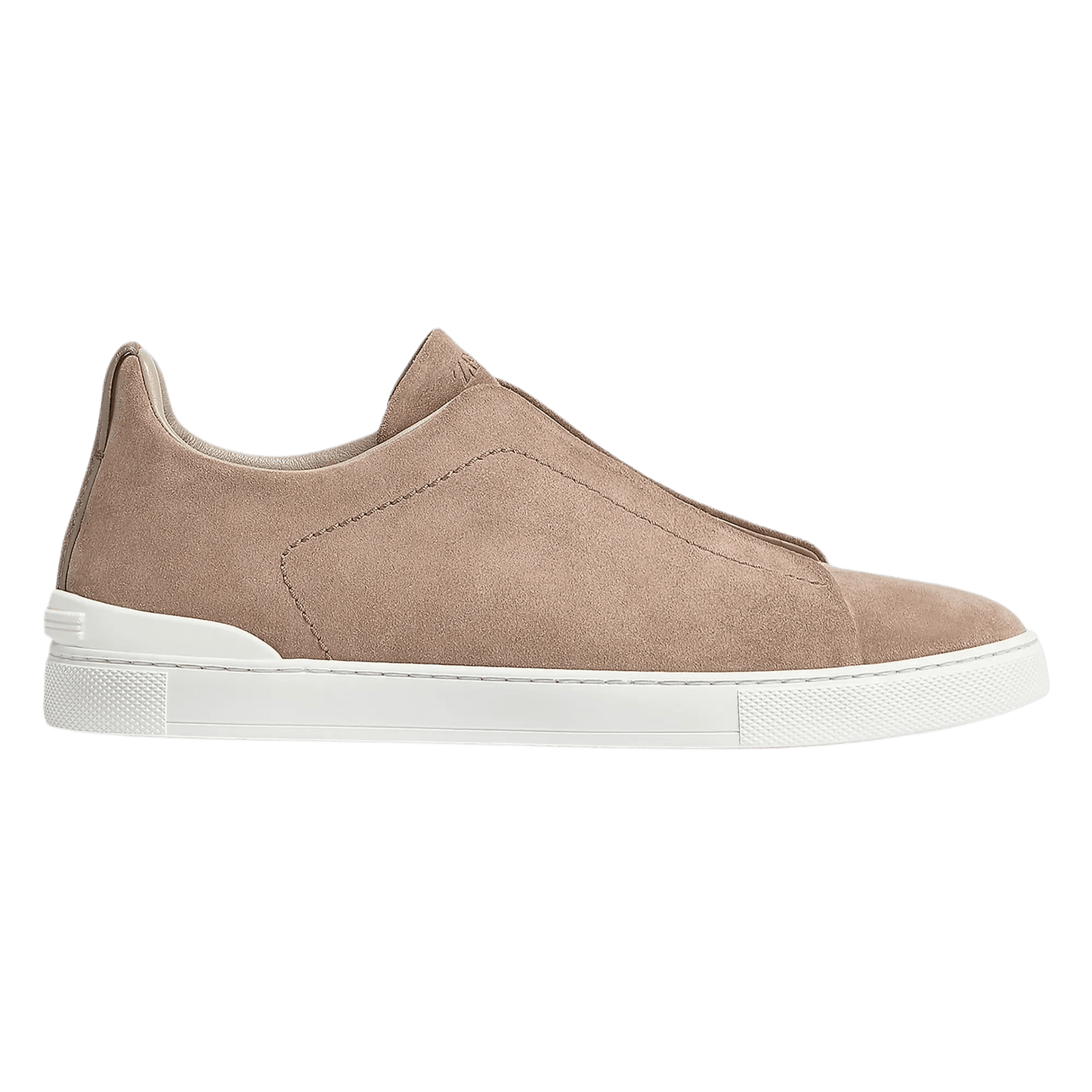 Zegna Men's Suede Triple Stitch Sneakers