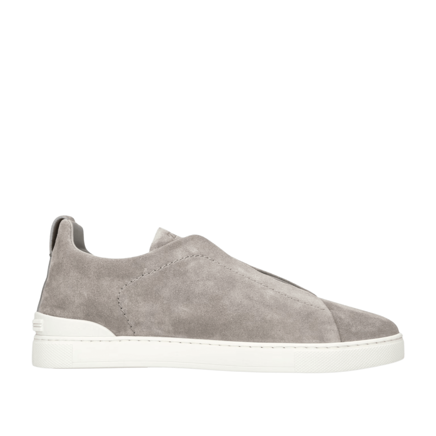 Zegna Men's Suede Triple Stitch Sneakers