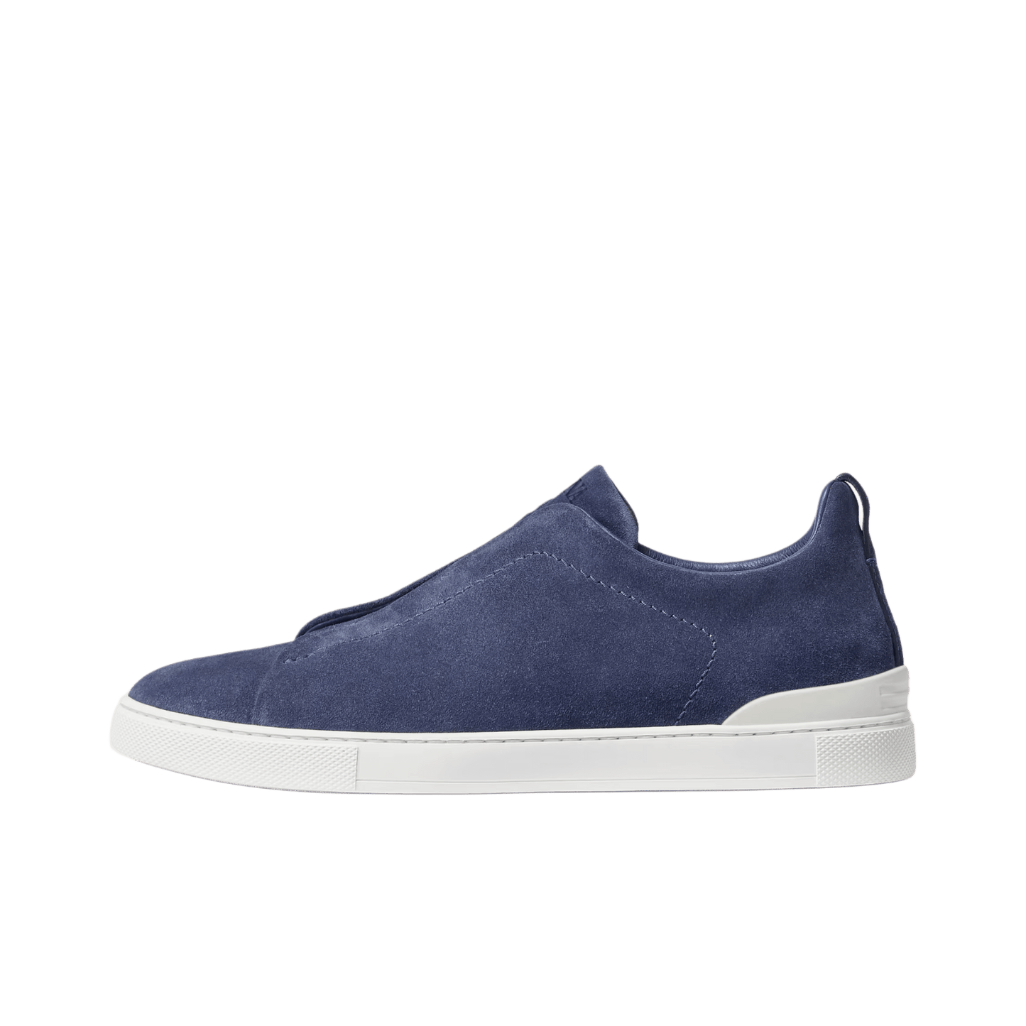 Zegna Men's Suede Triple Stitch Sneakers