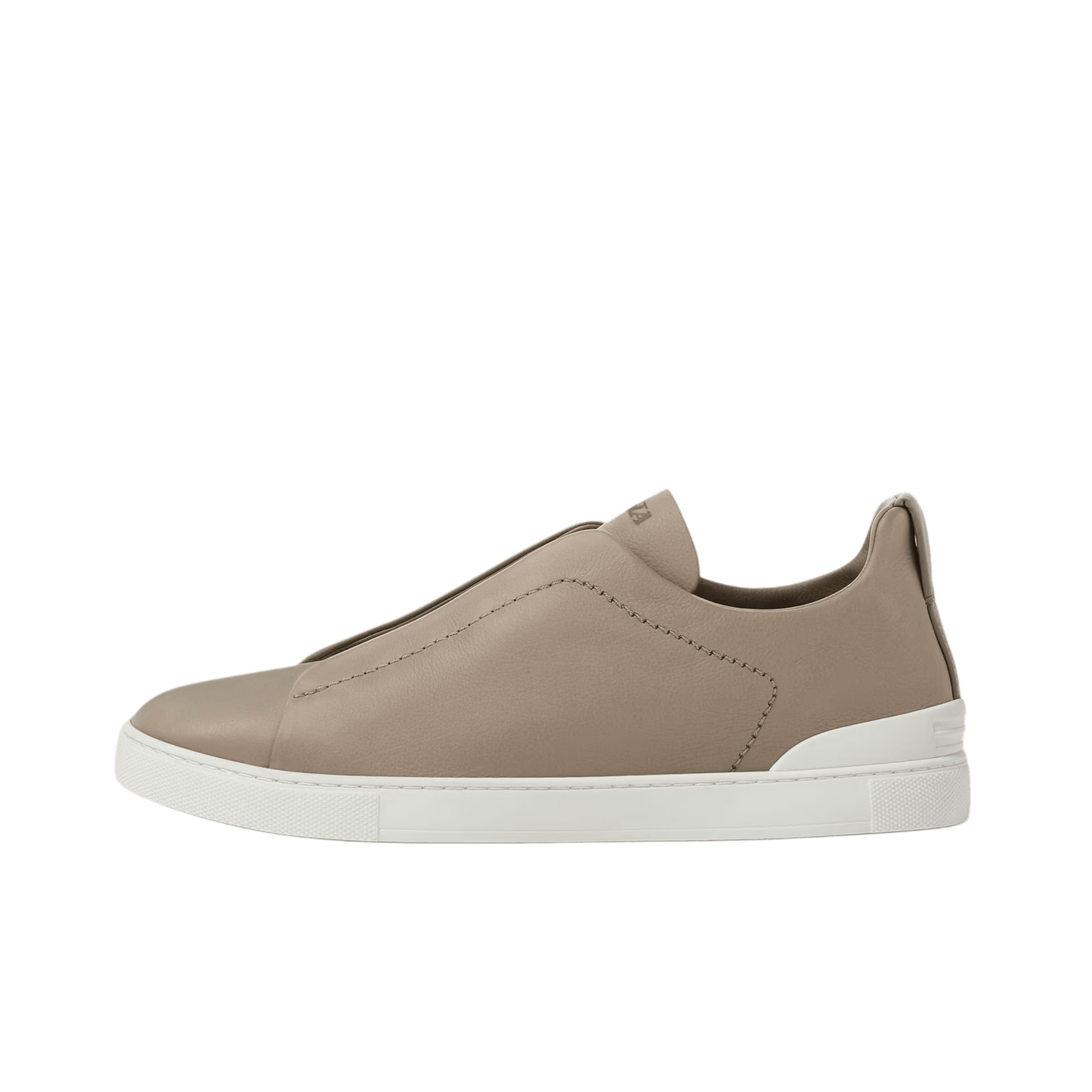 Zegna Men's Triple Stitch SECONDSKIN Leather Sneakers