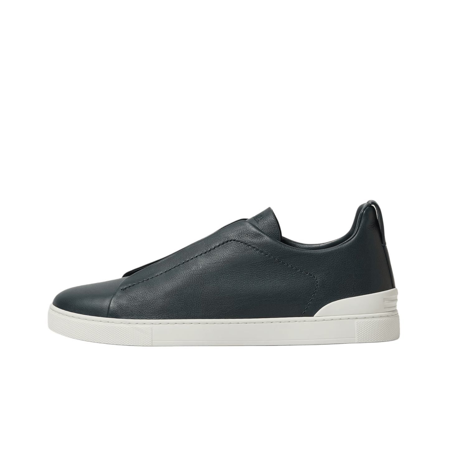Zegna Men's Triple Stitch SECONDSKIN Leather Sneakers