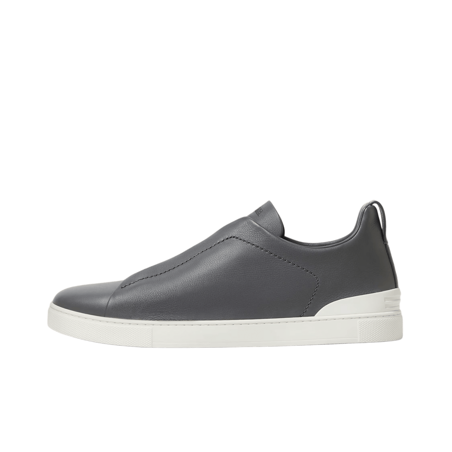 Zegna Men's Triple Stitch SECONDSKIN Leather Sneakers