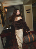 Goyard Barrel 40 Sports Bag - Black & Tan - Model photo