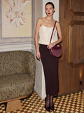 Goyard Hirondelle bag - Burgundy - Model photo