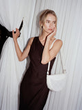 Goyard Hirondelle bag - White - Model photo