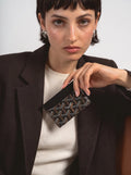 Goyard Saint-Sulpice Card Wallet - Black - Model photo