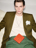 Goyard Victoire Wallet - Orange - Model photo
